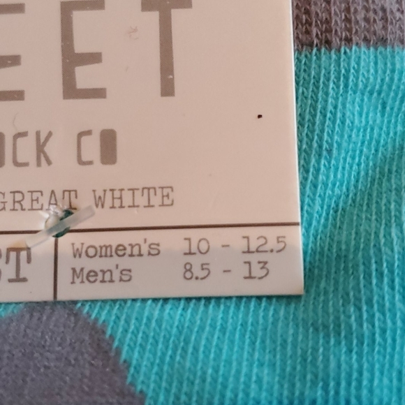 ●SOLD● NEW Bundle shark blue socks - Picture 3 of 8